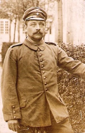 Poul som soldat i 1918