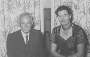 Arthur William Barnett and his wife Elizabeth Catherine Barnett