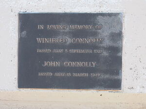 John & Winifred Connolly