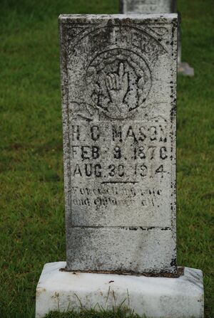 Henry Mason - Headstone