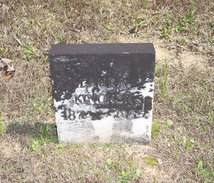 Headstone of Laura Kinchen