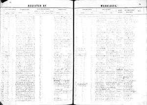 1905 Tucker County, West Virginia Marriage Registry