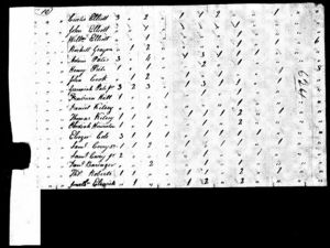 1810 US Census     Elliott households page 2 of 2