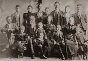 Richard Angel, Sarah née Boyton, and Family