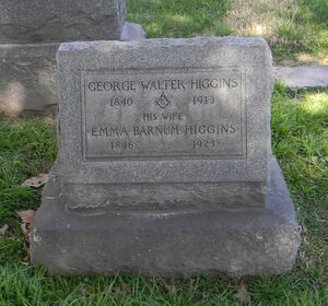 George Walter Higgins Family Gravesite