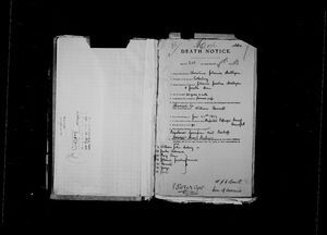 Probate: Christina Johanna Matthysen. 23 Jan 1902