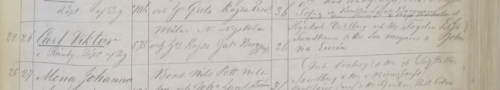 Birth Record from Arkiv Digital of Råneå C:6 (1837-1869) Image 172 / page 318 (AID: v138781.b172.s318, NAD: SE/HLA/1010165)