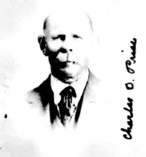 Charles O Price, Passport Photo