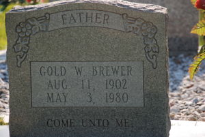 Goldware Brewer - Headstone