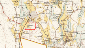 Arnästorp, Nedre Ullerud - Map Kils härad södra