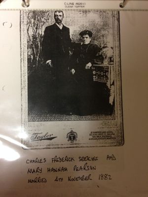 Charles Frederick Seekins and wife Mary Hannah Pearson