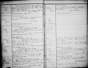 Bryant-Barker Marriage record
