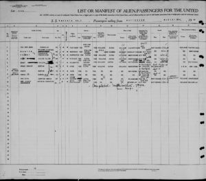 Passenger List for Theodorus Heijst & Louise de Groot