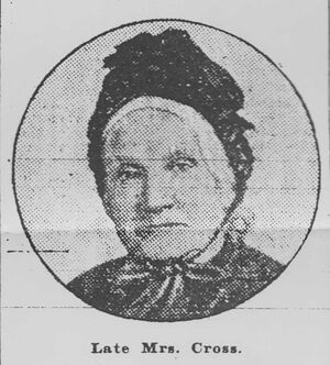 Mary Ellen Cross, The Town And Country Journal, September 20 1918.