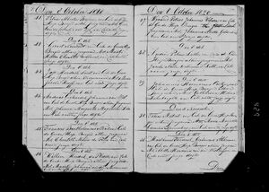Marriage record