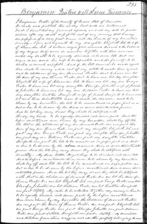Roane County: Wills and Settlements, Vol E-F, 1847-1863. p. 293