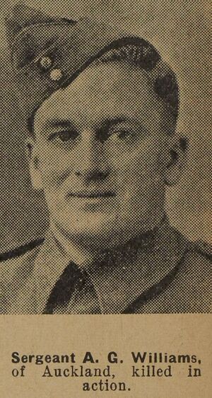 Sergeant Alfred Gordon Williams