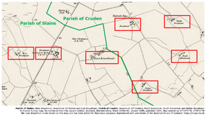 Broadmuir Farms in the parishes of Cruden and Slains, Aberdeenshire