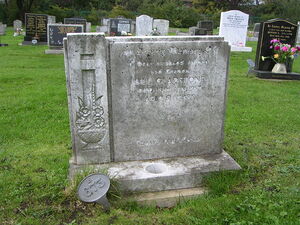 William Henry Gladstone gravestone 1987