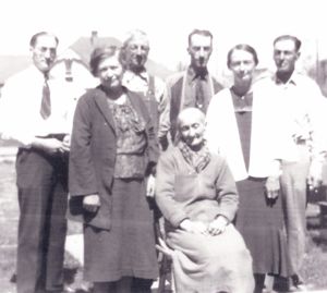 Worley Family as of +-1950