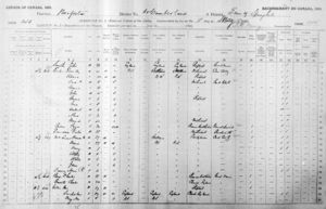 1891 Canada Census, Ross Cooper and family
