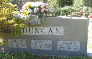 Elijah F Duncan 
