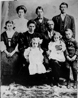 Family of Placide Léger and Olive Allain