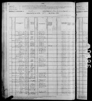 1880 U.S. census, population schedule, Maine, Cumberland, Gorham, enumeration district (ED) 34, p. 26, dwelling 287, family 313; digital images; citing National Archives and Records Administration microfilm T9.