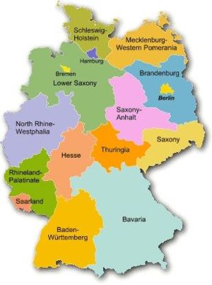 German Regions c.1730