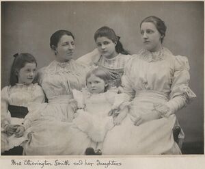Ellen Margaret nee Pears and her daughters
