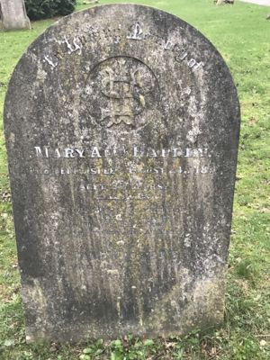 Mary Ann Rapley gravestone