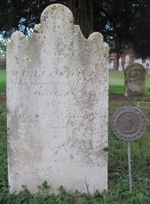 William Davis headstone