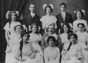 1912 Graduating Class of Helen Palmer