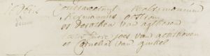 Hermanus van Oostrom (1753-1828) & Dorothea van Agthoven (1768-1824) Marriage Record