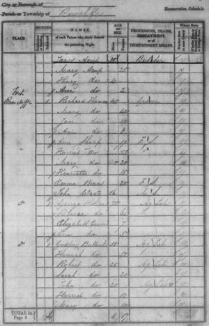 1841 census Rawcliffe