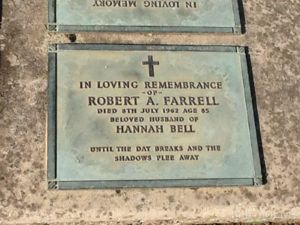 Robert Austin Farrell grave