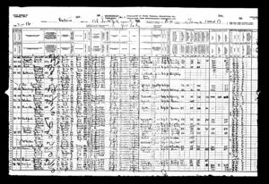 Bashford Family / Peter Taylor - 1911 Census