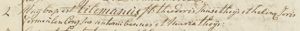 Baptism registration Tilemanus Theijs