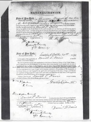 Naturalization Papers