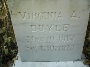 Virginia Doyle Headstone