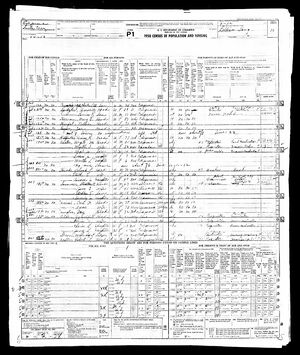 Kester Sr. Family, 1950 Census