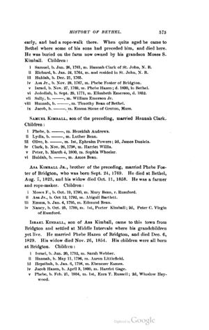 History of Bethel, Oxford Co. Maine 1768-1890 - Page 573
