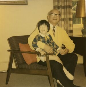 Chien Liung Ko and granddaughter Betsy