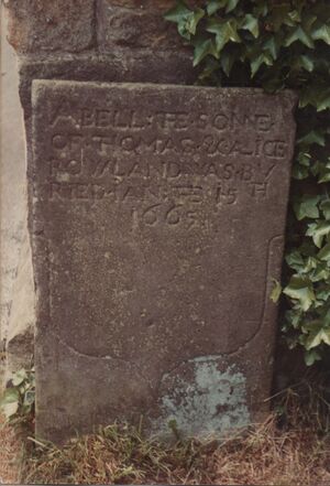 Abel Rowland's Headstone
