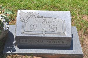 Elvie Pleasant - Headstone