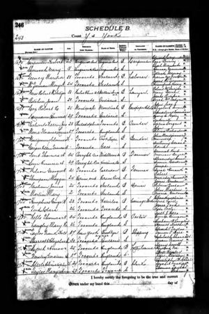 Mary Charpentier Marriage Record