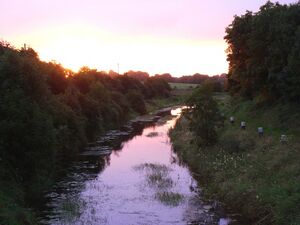 Sunrise on the Royal Canal at Baltrasna