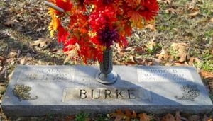 Jim & Jo Ann Burke tombstone