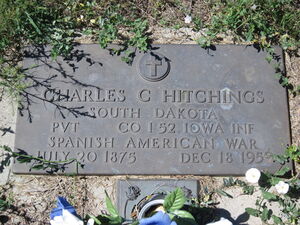 Charles Clark Hitchings' Headstone