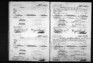 Inscripción nacimiento de María Ysabel Bernabela Jiménez Barrocal (1852) 1/1